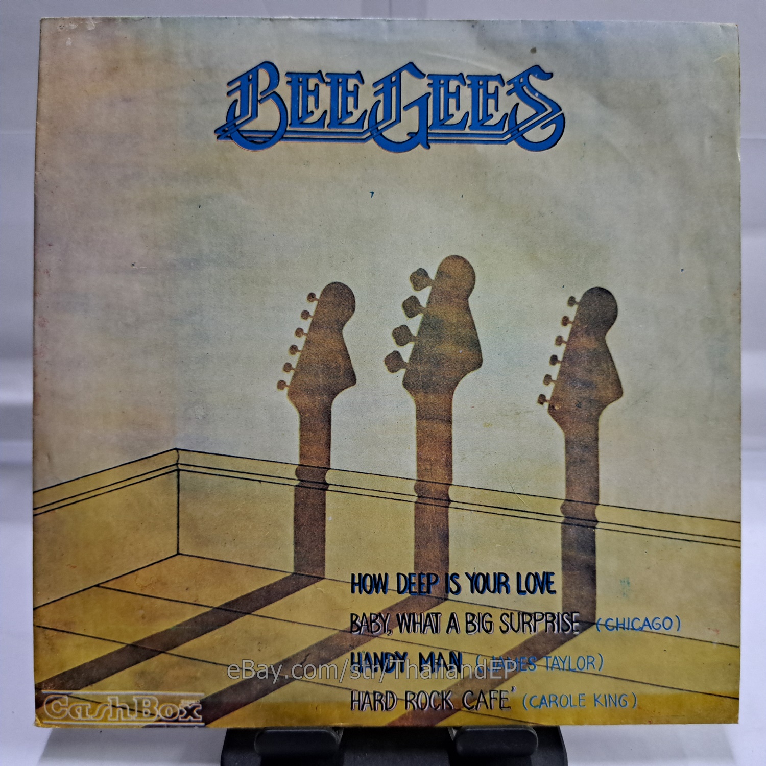 BEE GEES - HOW DEEP IS YOUR LOVE (C.B. 129) 7" Thai EP