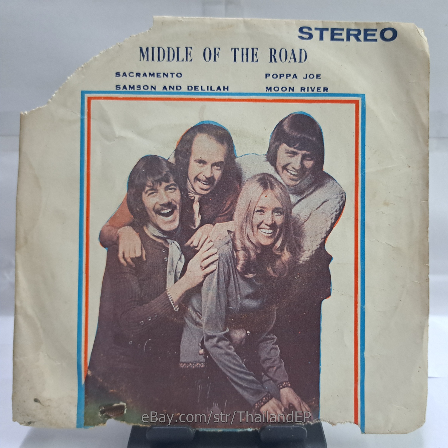 MIDDLE OF THE ROAD - SACRAMENTO (TKR 016) 7" Thai EP