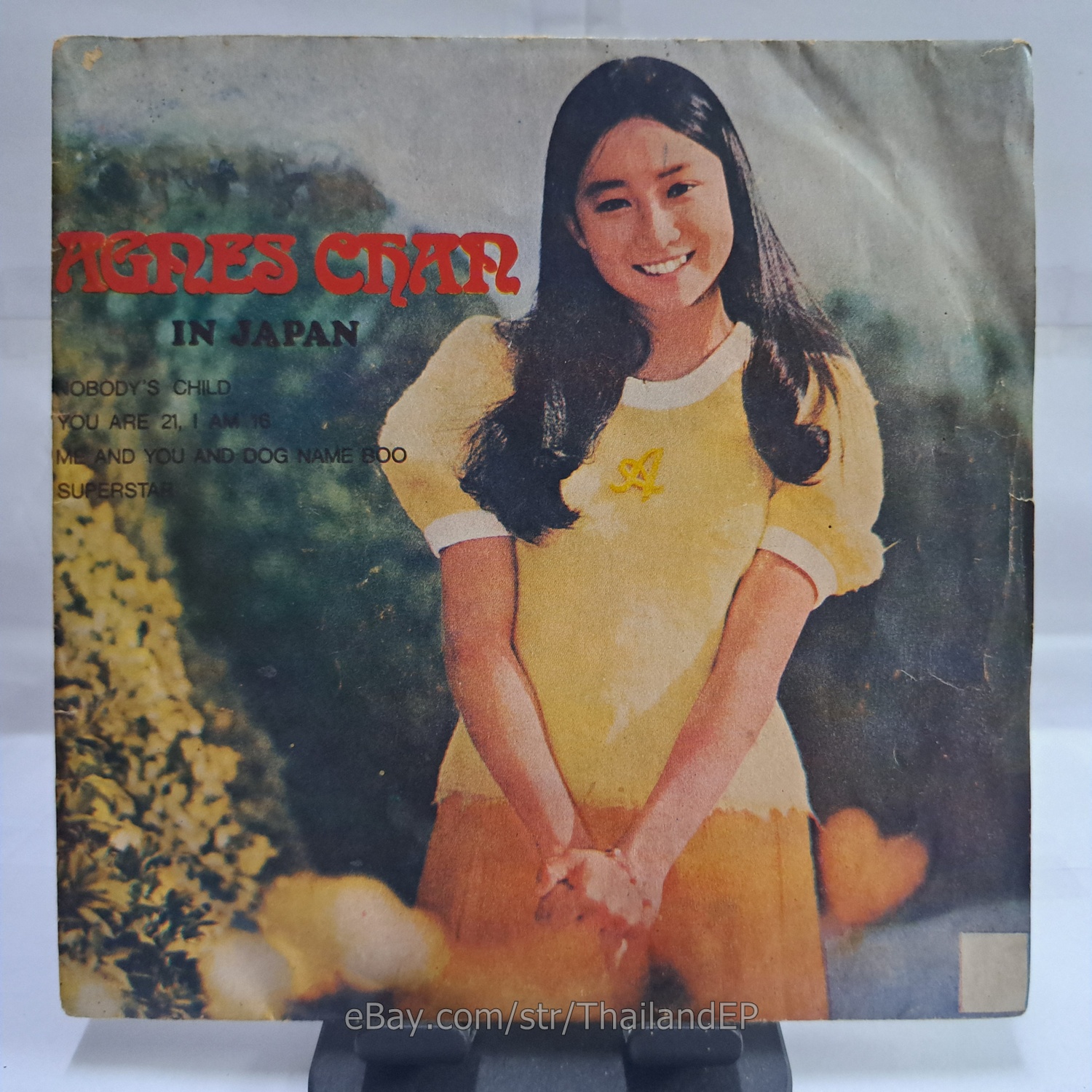 AGNES CHAN - NOBODY'S CHILD (SI-002) 7" Thai EP