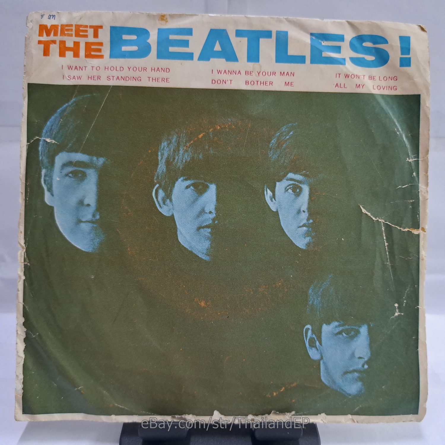THE BEATLES /I WANT TO HOLD YOUR HAND /DON’T BOTHER ME / THAILAND EP 45 THAI
