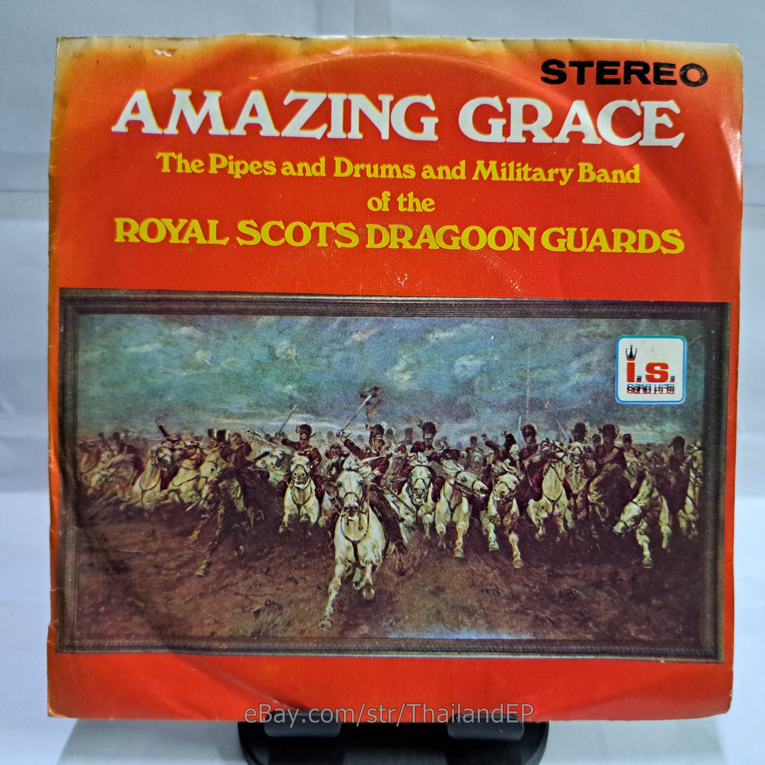 THE ROYAL SCOTS DRAGOON GUARDS - AMAZING GRACE (KS-107) 7" Thai EP
