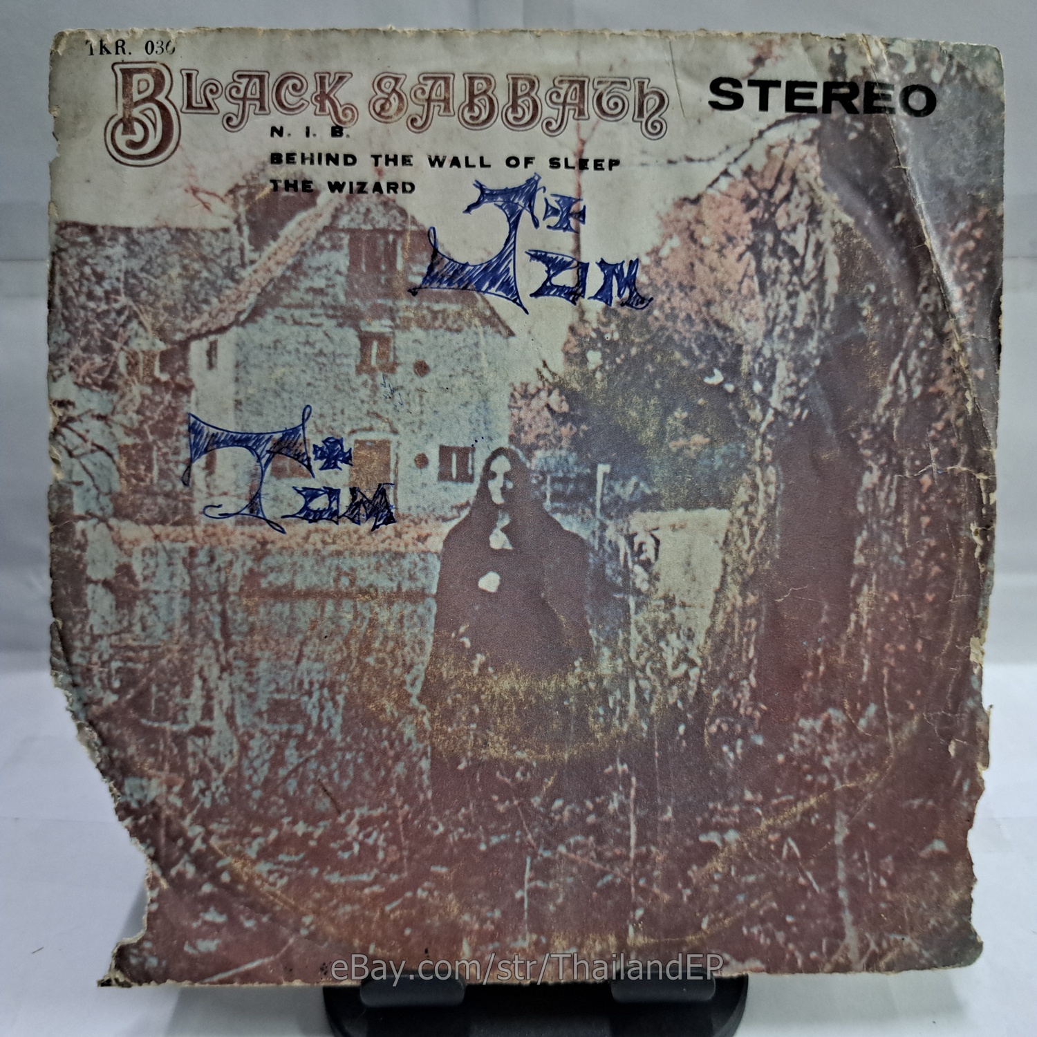 Black Sabbath /N.I.B /Behind The Wall Of Sleep / THAILAND EP 45 THAI