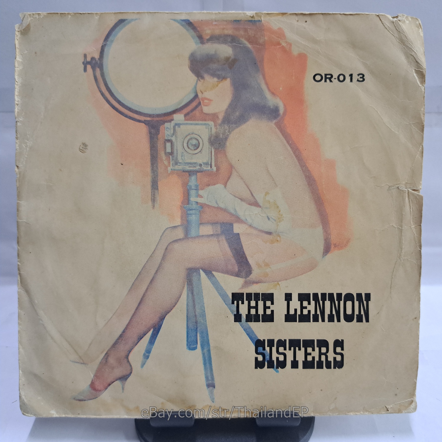 THR LENNON SISTER - SOMETHIN' STUPID (OR-013) 7" Thai EP