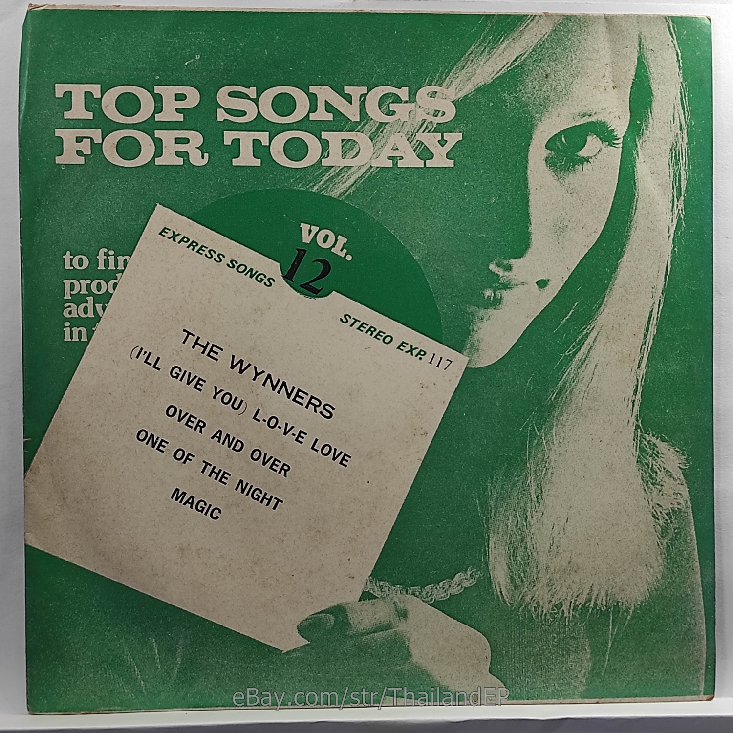 THE WYNNERS - (I'LL GIVE YOU) L-O-V-E LOVE (EXP. 117) 7" Thai EP