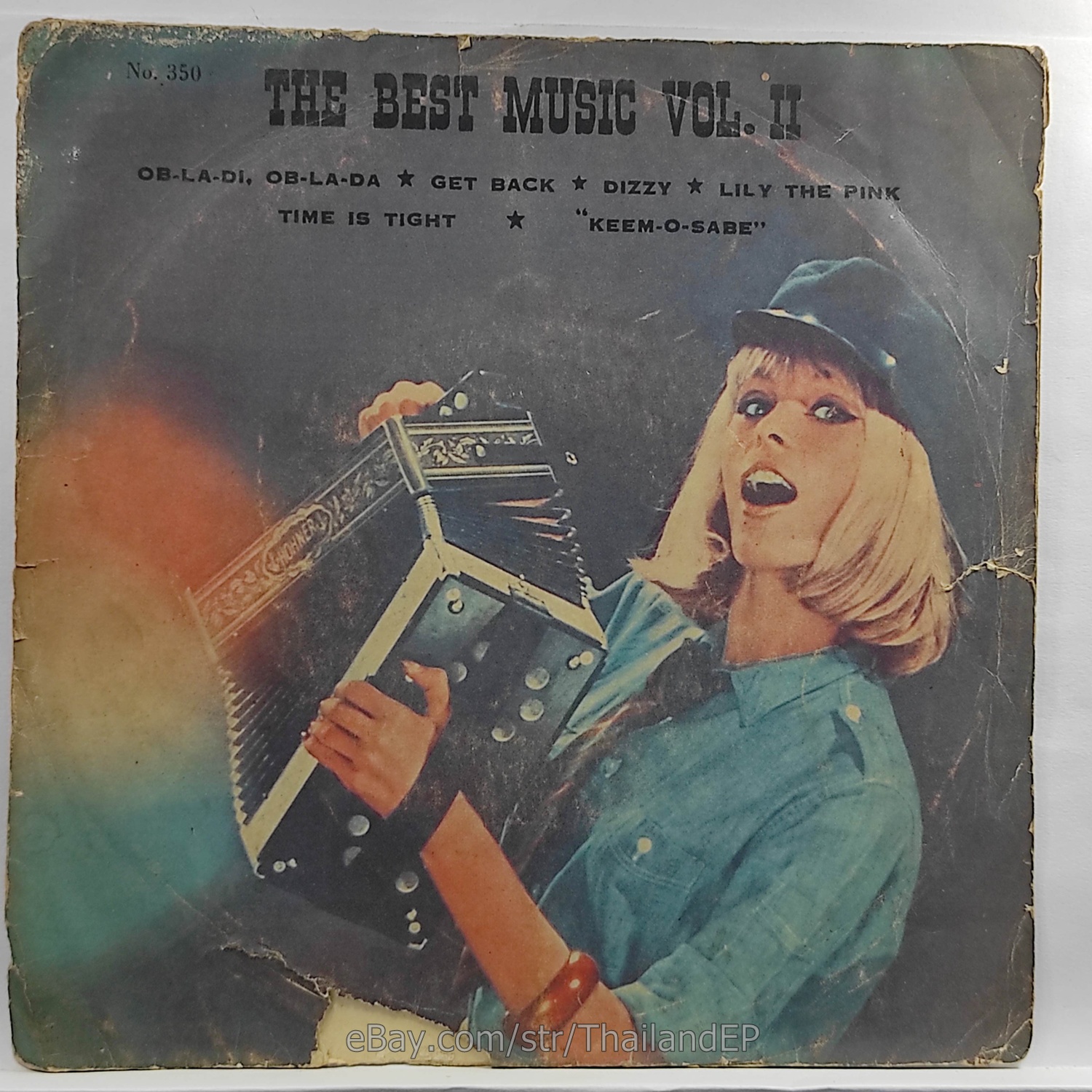The Beatles - OB-LA-DI, OB-LA-DA (TK-350) 7" Thai EP