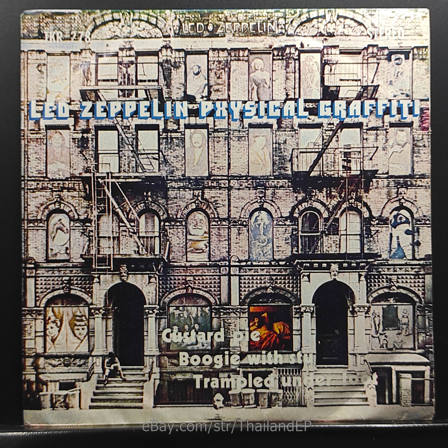Led Zeppelin /Custard Pie /Trampled Under Foot / THAILAND EP 45 THAI TKR 278