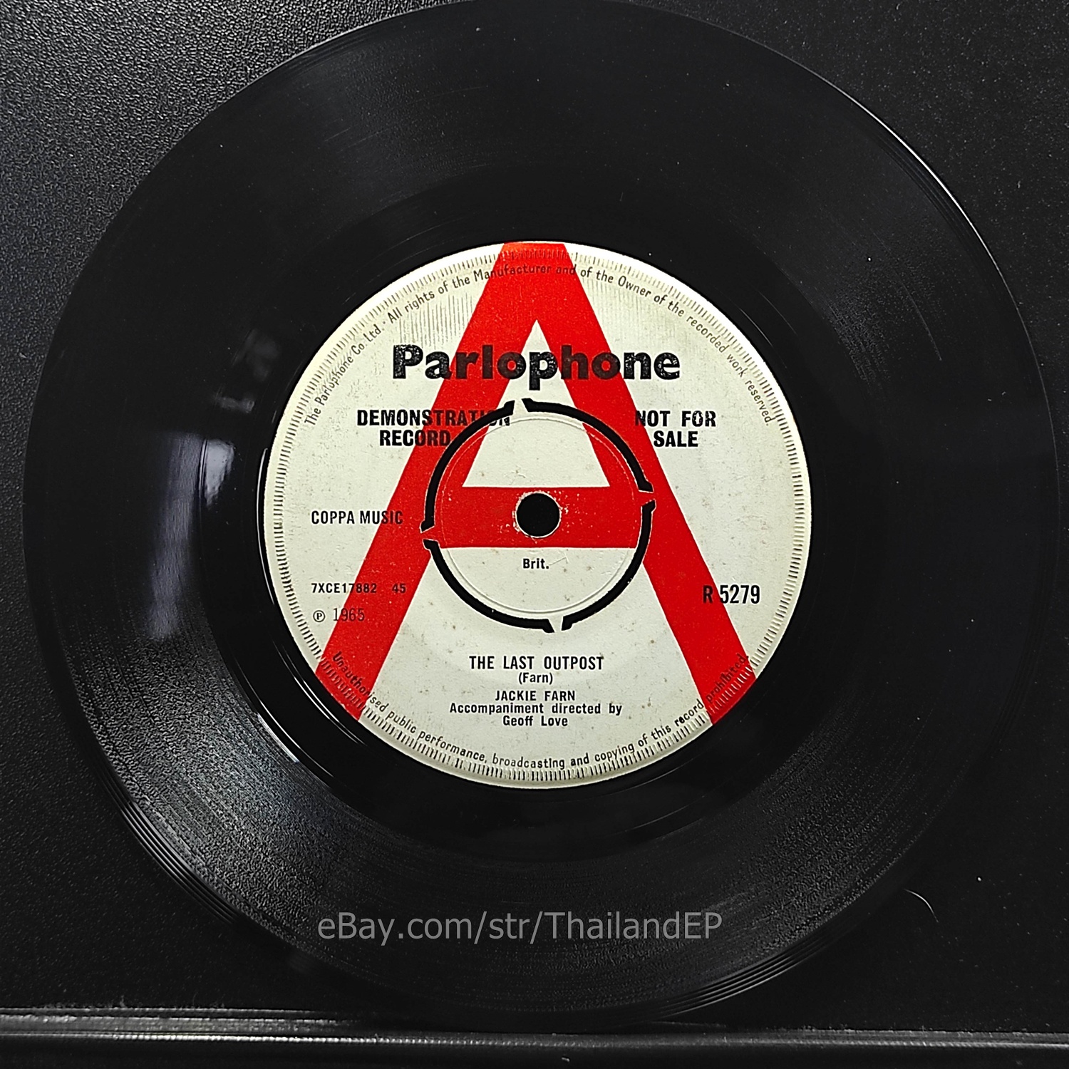Jackie Farn - The Last Outpost (R 5279) 7" Thai EP