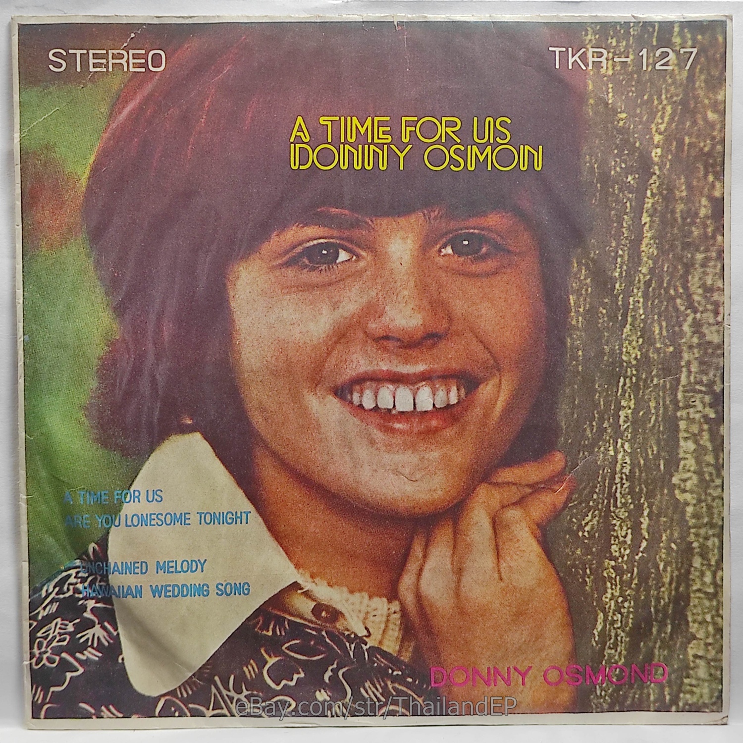 Donny Osmond - A Time For Us (TKR 127) 7" Thai EP