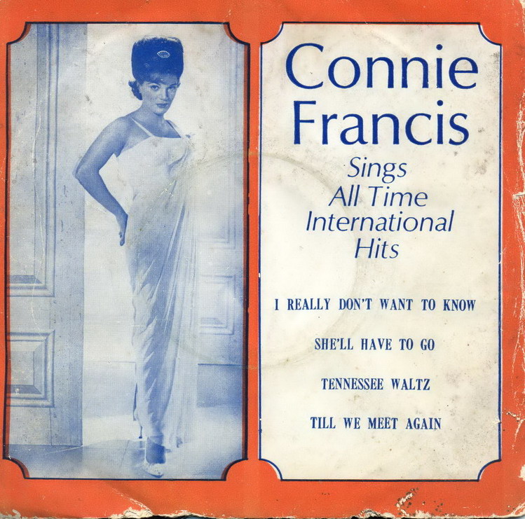 WALTZ WITH CONNIE FRANCIS  "TENNESSE WALTZ" THAI EP 7" THAILAND