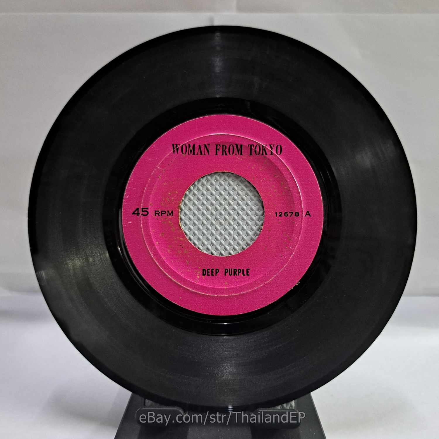 DEEP PURPLE - WOMAN FROM TOKYO (NO12678) 7" Thai EP