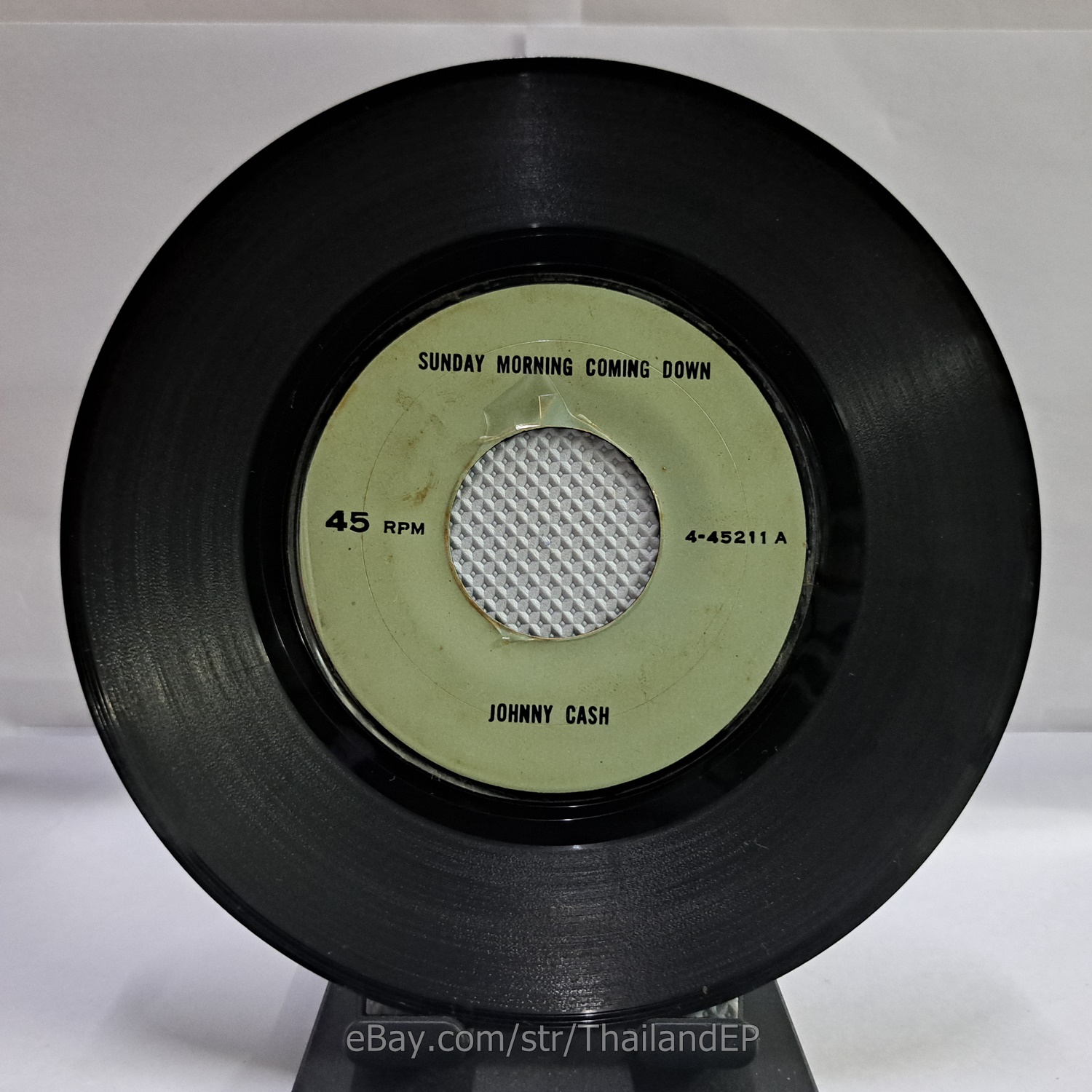 JOHNNY CASH - SUNDAY MORNING COMING DOWN (NO445211) 7" Thai EP