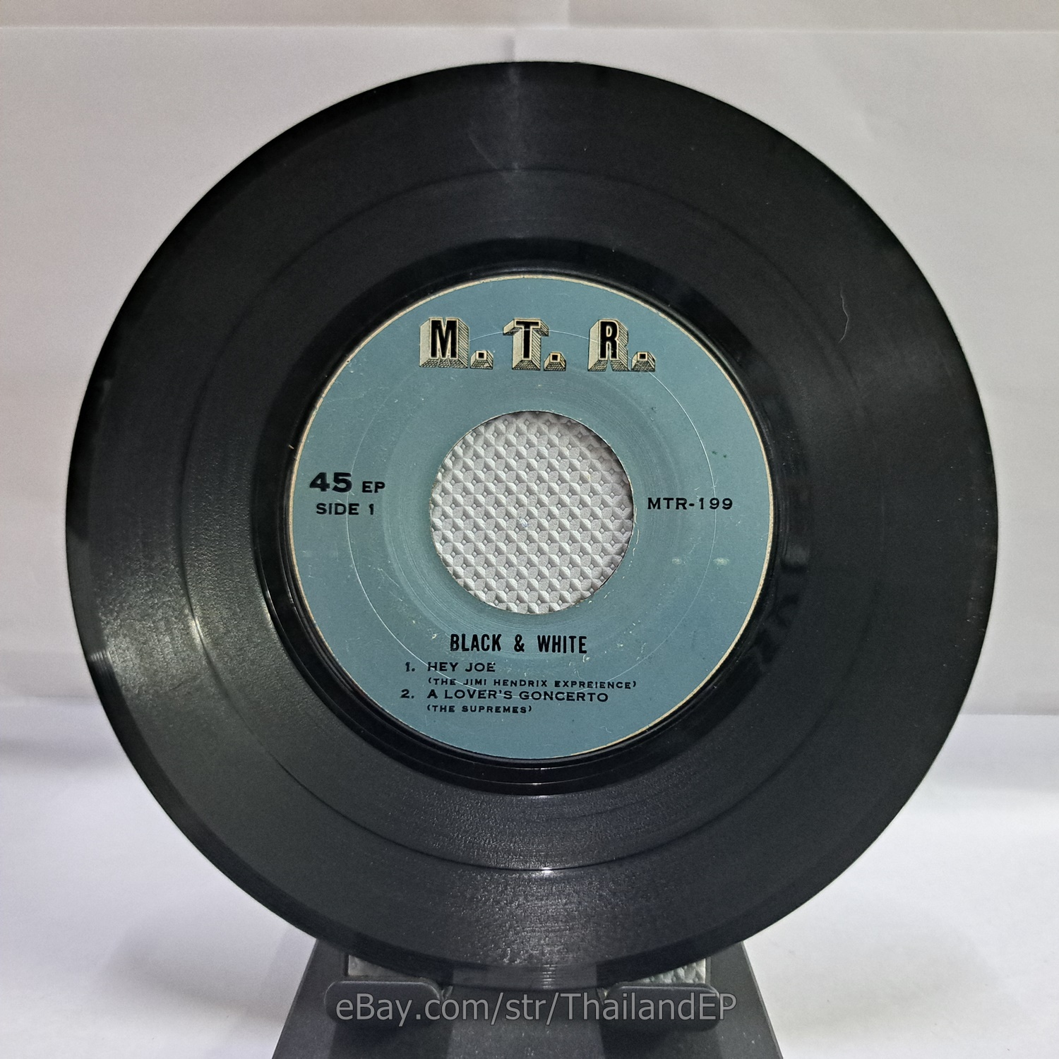 THE JIMI HENDRIX EXPREIENCE - HEY JOE (MTR199) 7" Thai EP