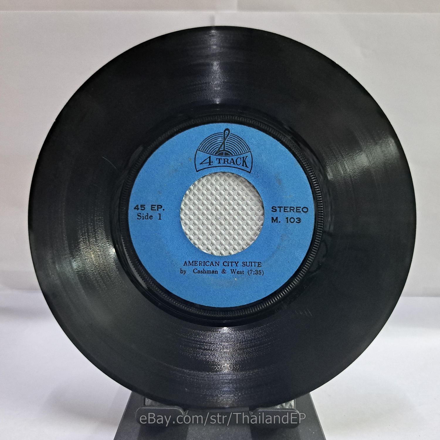 CASHMAN & WEST - AMERICAN CITY SUITE (M103) 7" Thai EP