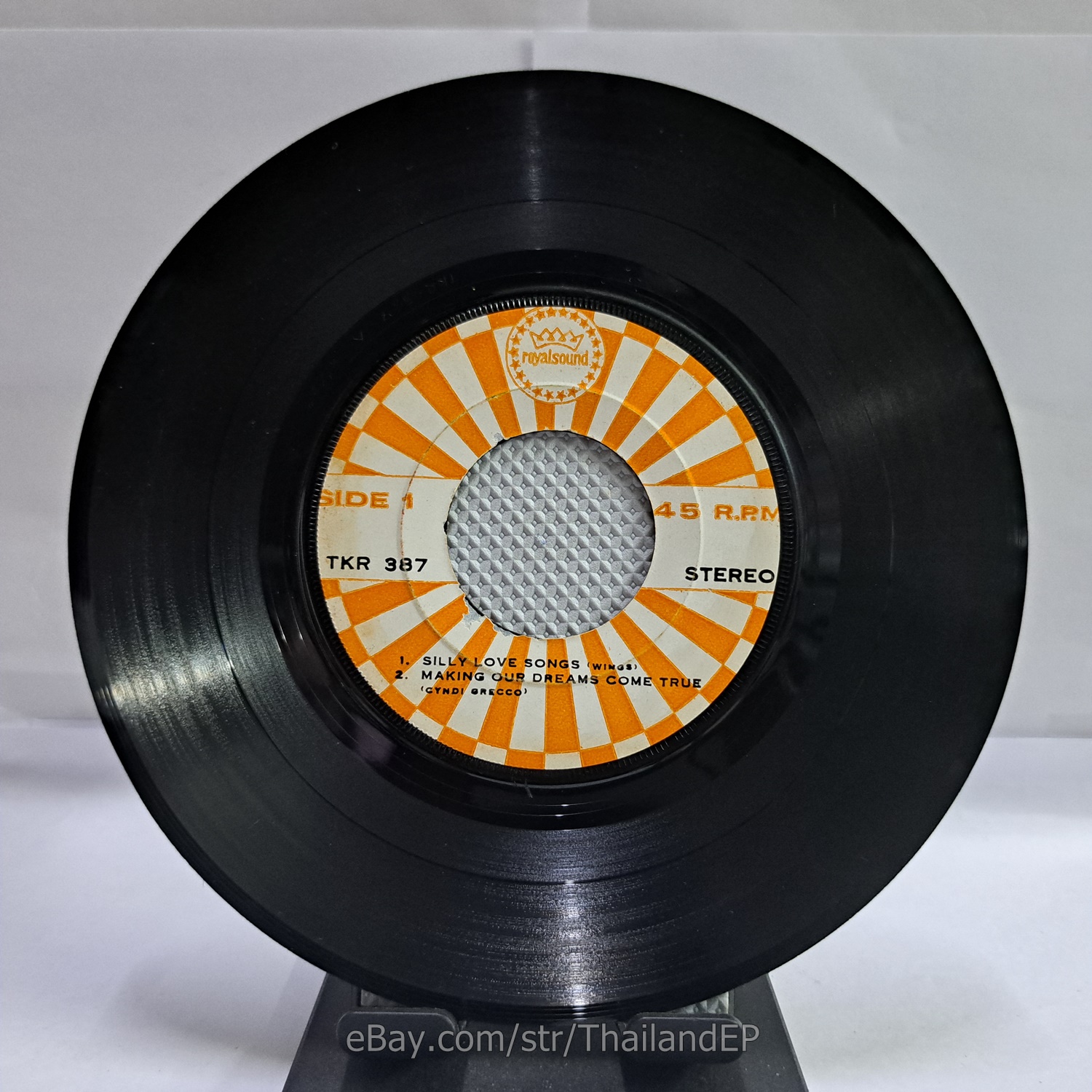 WINGS - SILLY LOVE SONGS (TKR387) 7" Thai EP