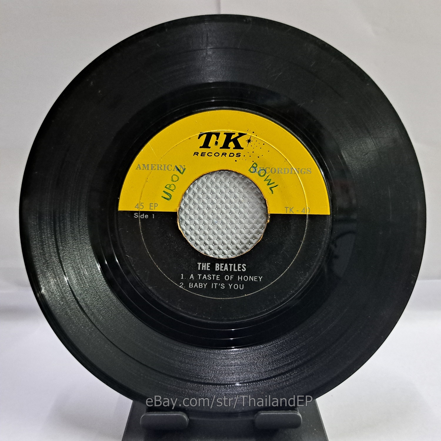 THE BEATLES - A TASTE OF HONEY (TK40) 7" Thai EP