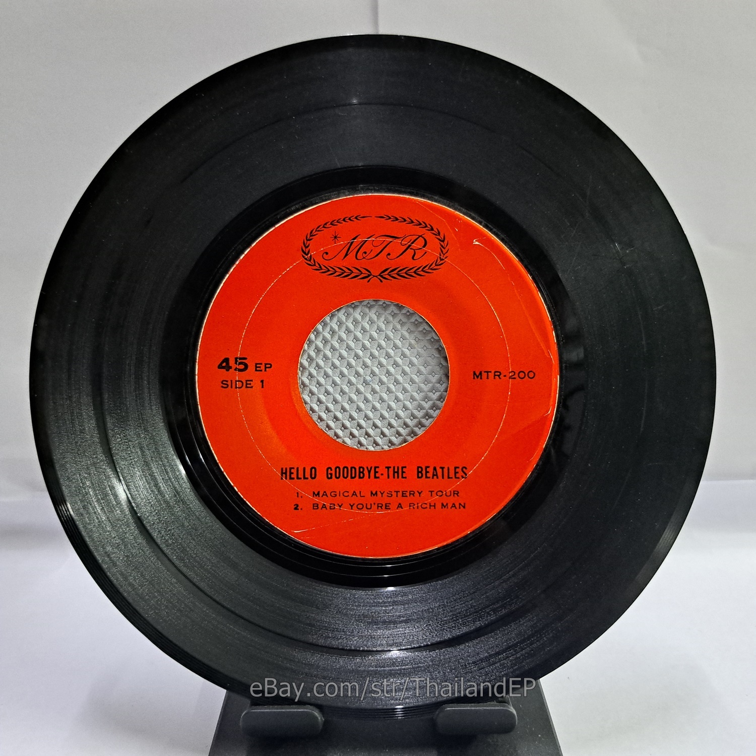 THE BEATLES - MAGICAL MYSTERY TOUR (MTR200) 7" Thai EP