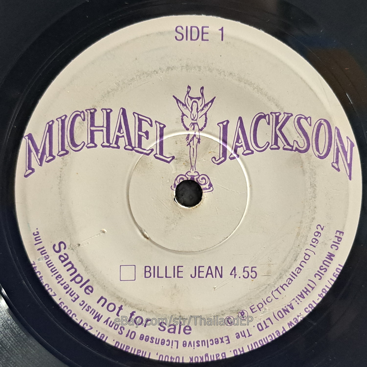 MICHAEL JACKSON /BILLIE JEAN /JAM / THAILAND EP 45 THAI