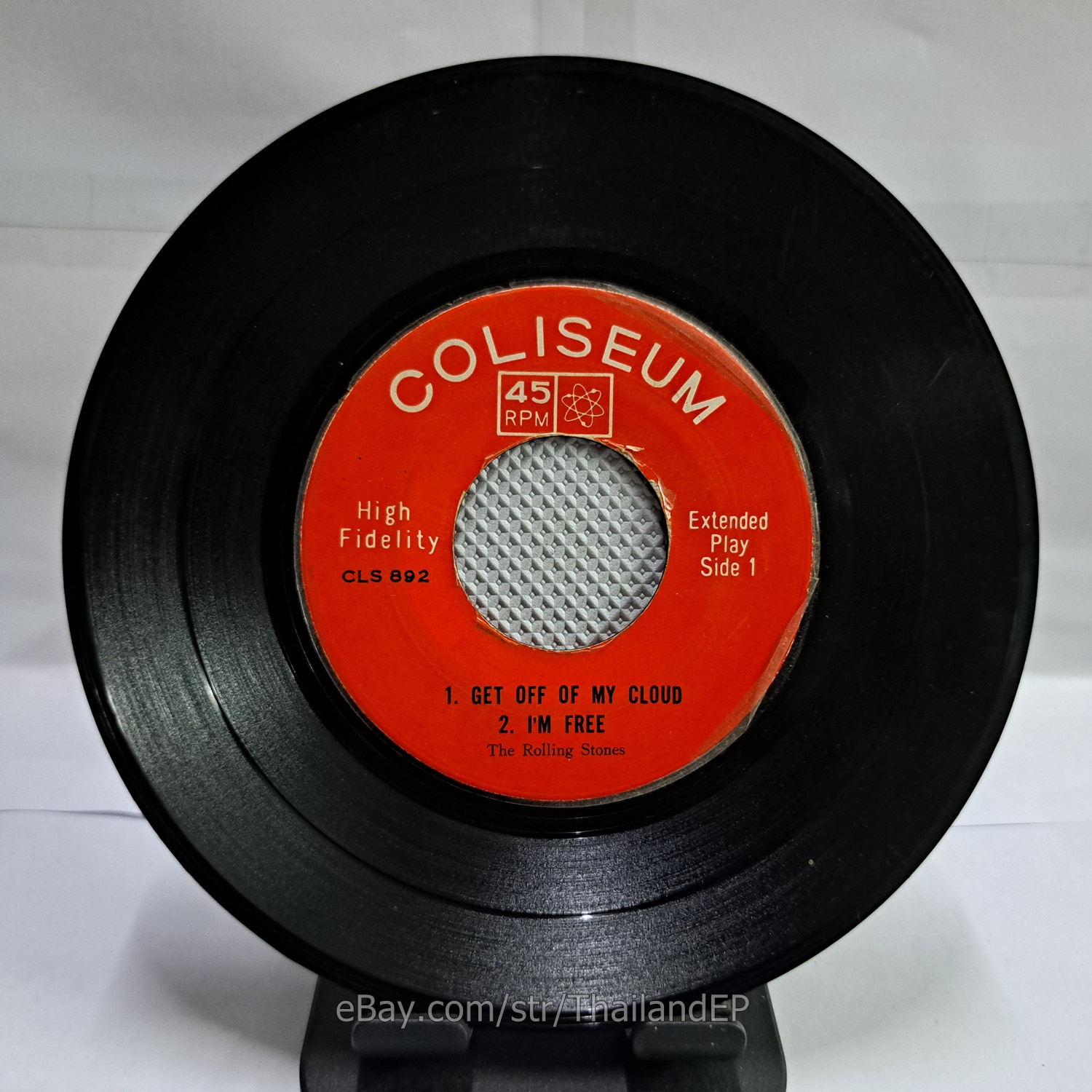 THE ROLLING STONES - GET OFF OF MY CLOUD (CLS 892) 7" Thai EP