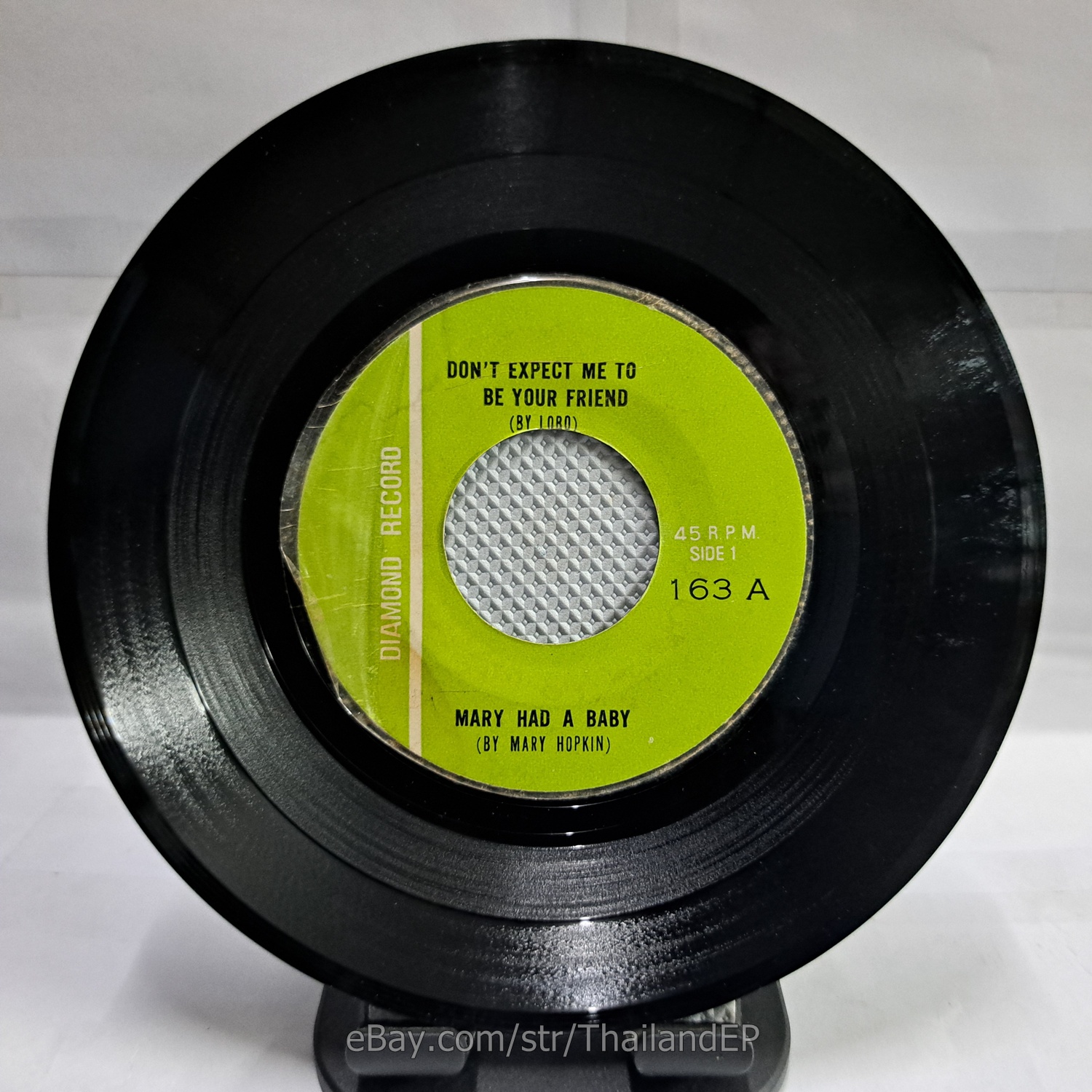 Lobo - Don't Expect Me To Be Your Friend (163) 7" Thai EP