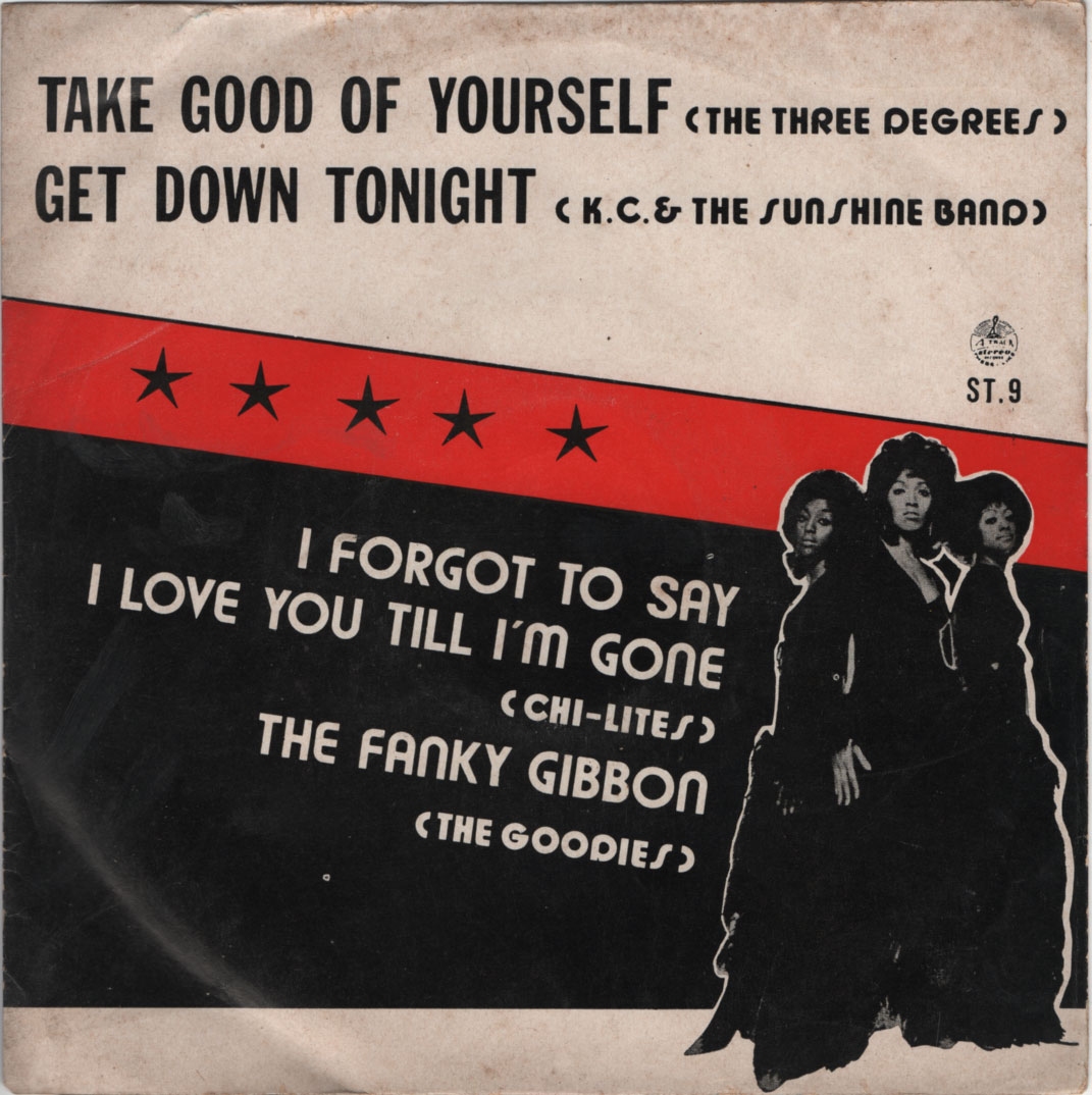 The Three Degrees / /Chi-Lites /The Goodies THAI EP 7" THAILAND 45RPM
