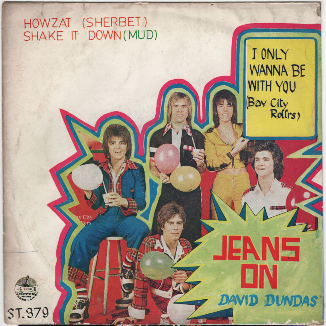 DAVID DUNDAS /SHERBET /BAY CITY ROLLERS /MUD THAI EP 7" THAILAND 45RPM