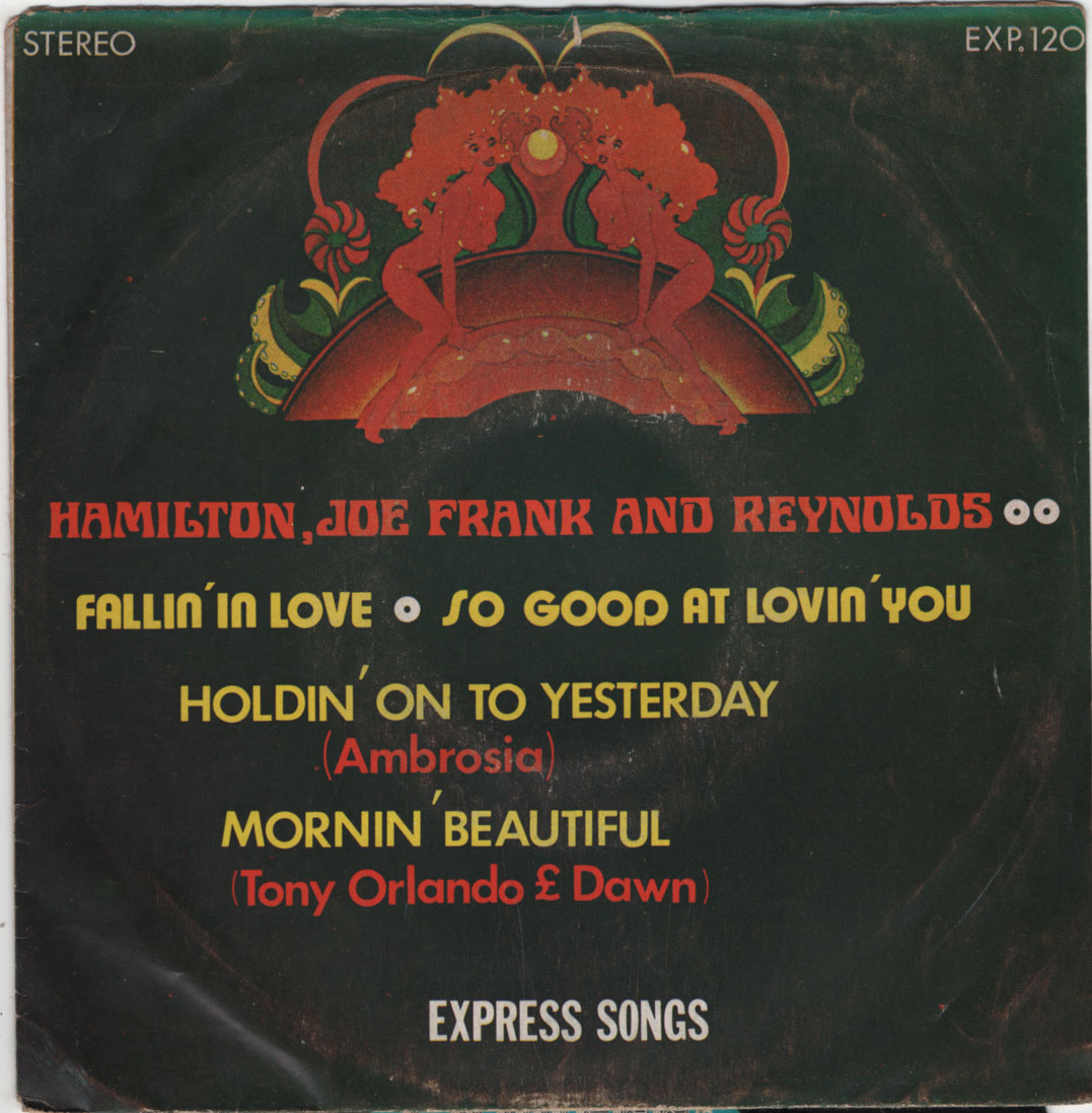 JOE FRANK AND REYNOLDS /AMBROSIA /TONY ORLANDO & DAWN / THAI EP 7" THAILAND