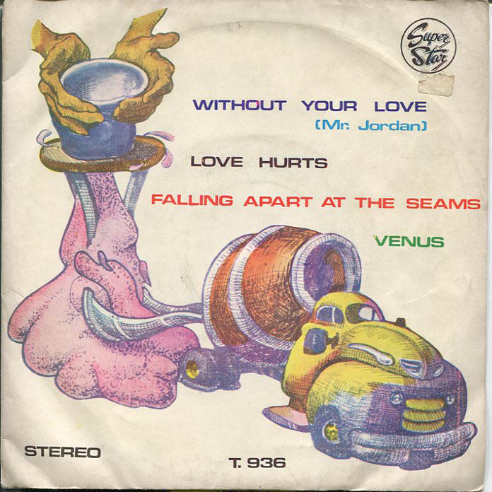 NAZARETH "LOVE HURTS"/FRANKIE AVALON/MARMALADE/CHARLIE ROSS THAI THAILAND EP 7"