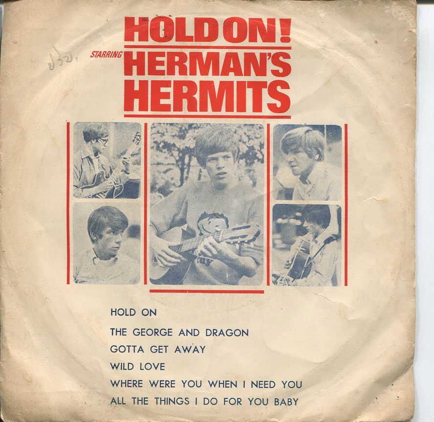 HERMAN'S HERMIT'S /"THE GEORGE AND DRAGON" THAI THAILAND EP 7" 45RPM