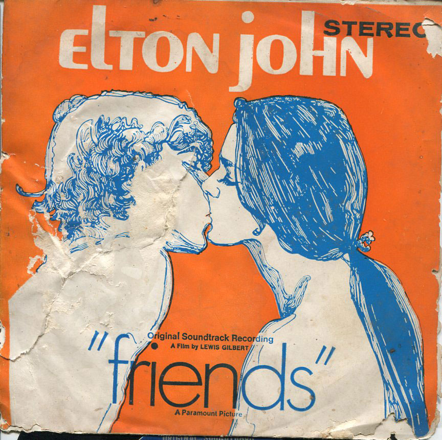 ELTON JOHN /FRIENDS /Michelle's Song / THAILAND EP 7" THAI