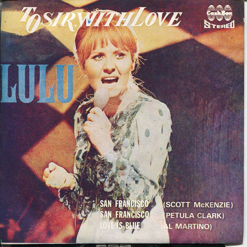 SCOTT MCKENZIE/ PETULA CLARK/ LULU/ AL MARTINO THAI THAILAND EP 7" 45RPM