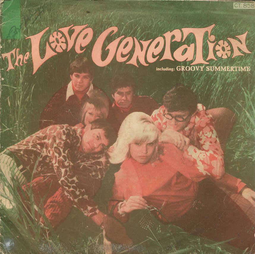 THE LOVE GENERATION/ "GROOVY SUMMERTIME" THAI THAILAND EP 7" 45RPM